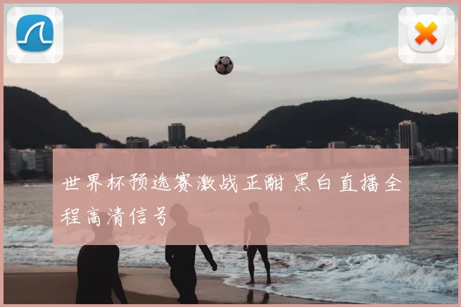 世界杯预选赛激战正酣 黑白直播全程高清信号